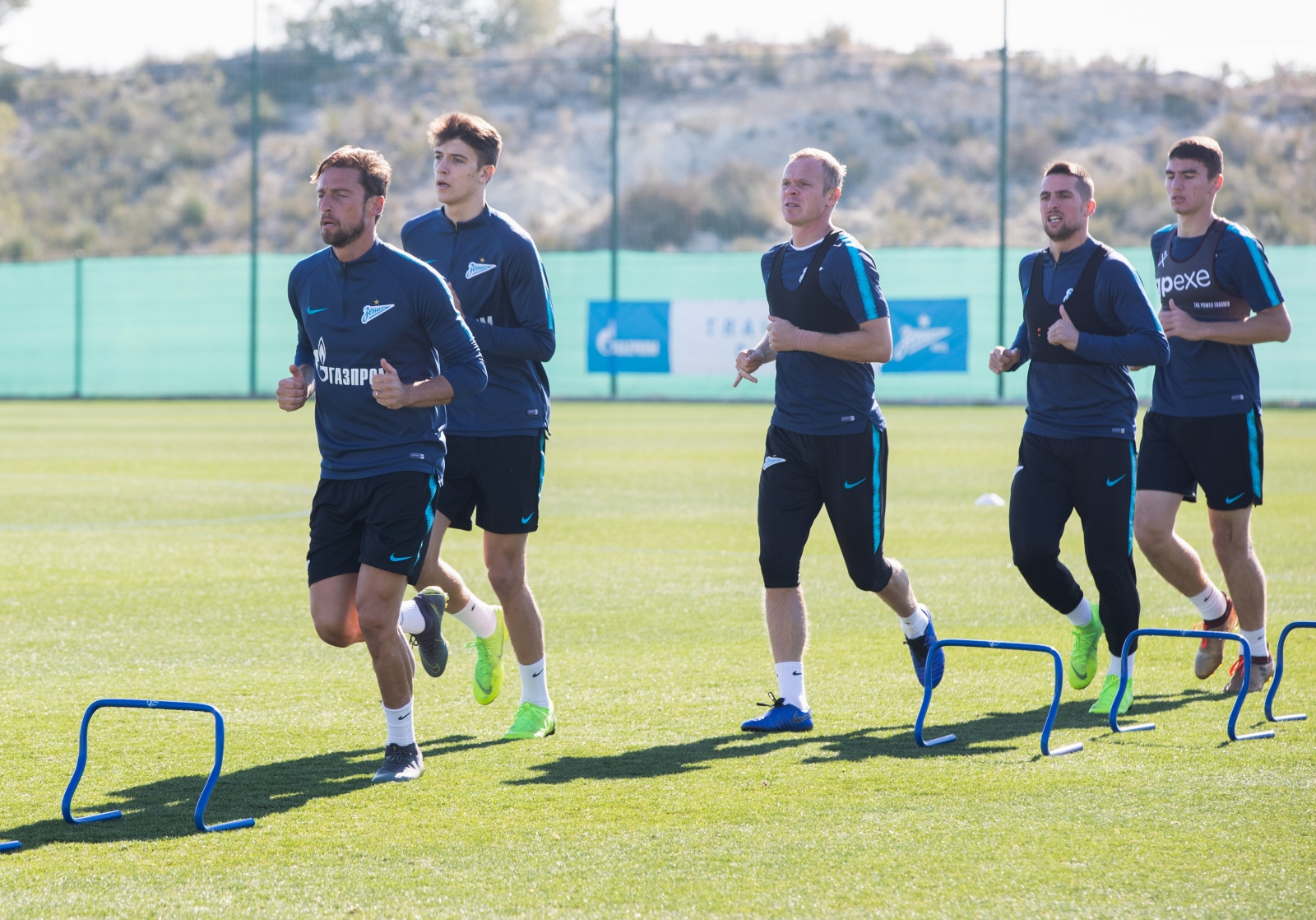 «Газпром»-тренировочные сборы в Испании: 9 февраля, утренняя тренировка