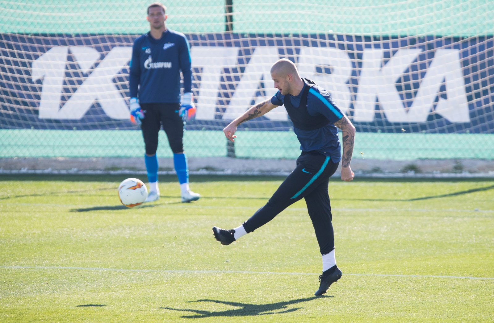 «Газпром»-тренировочные сборы в Испании: 9 февраля, утренняя тренировка