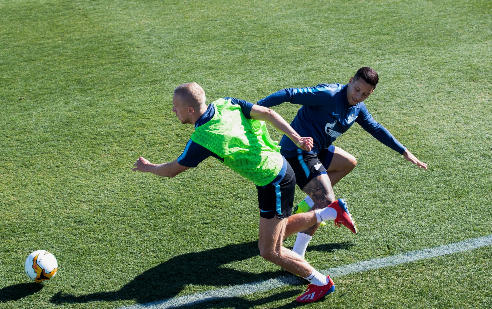 «Газпром»-тренировочные сборы в Испании: 9 февраля, утренняя тренировка