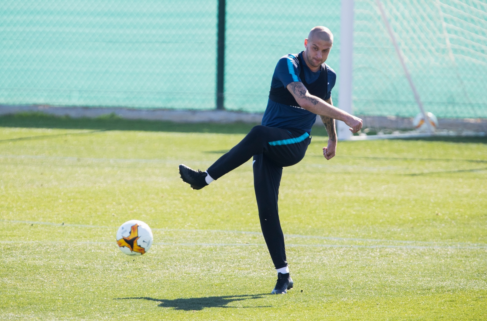 «Газпром»-тренировочные сборы в Испании: 9 февраля, утренняя тренировка