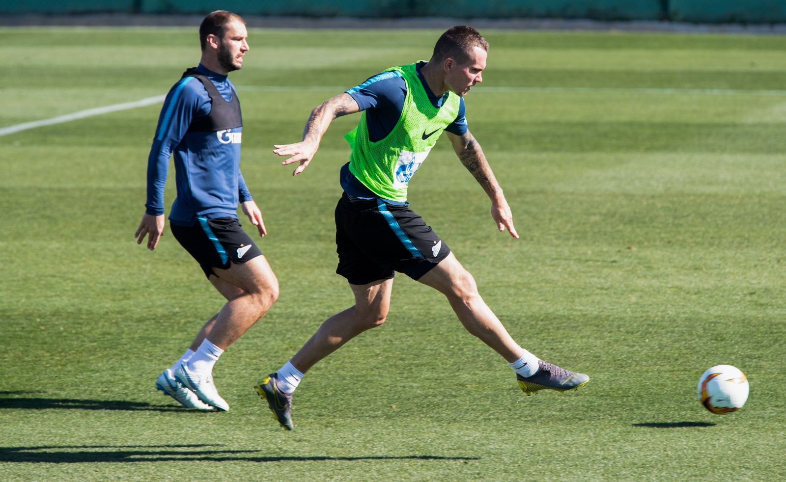 «Газпром»-тренировочные сборы в Испании: 9 февраля, утренняя тренировка