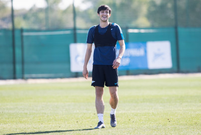 «Газпром»-тренировочные сборы в Испании: 9 февраля, утренняя тренировка