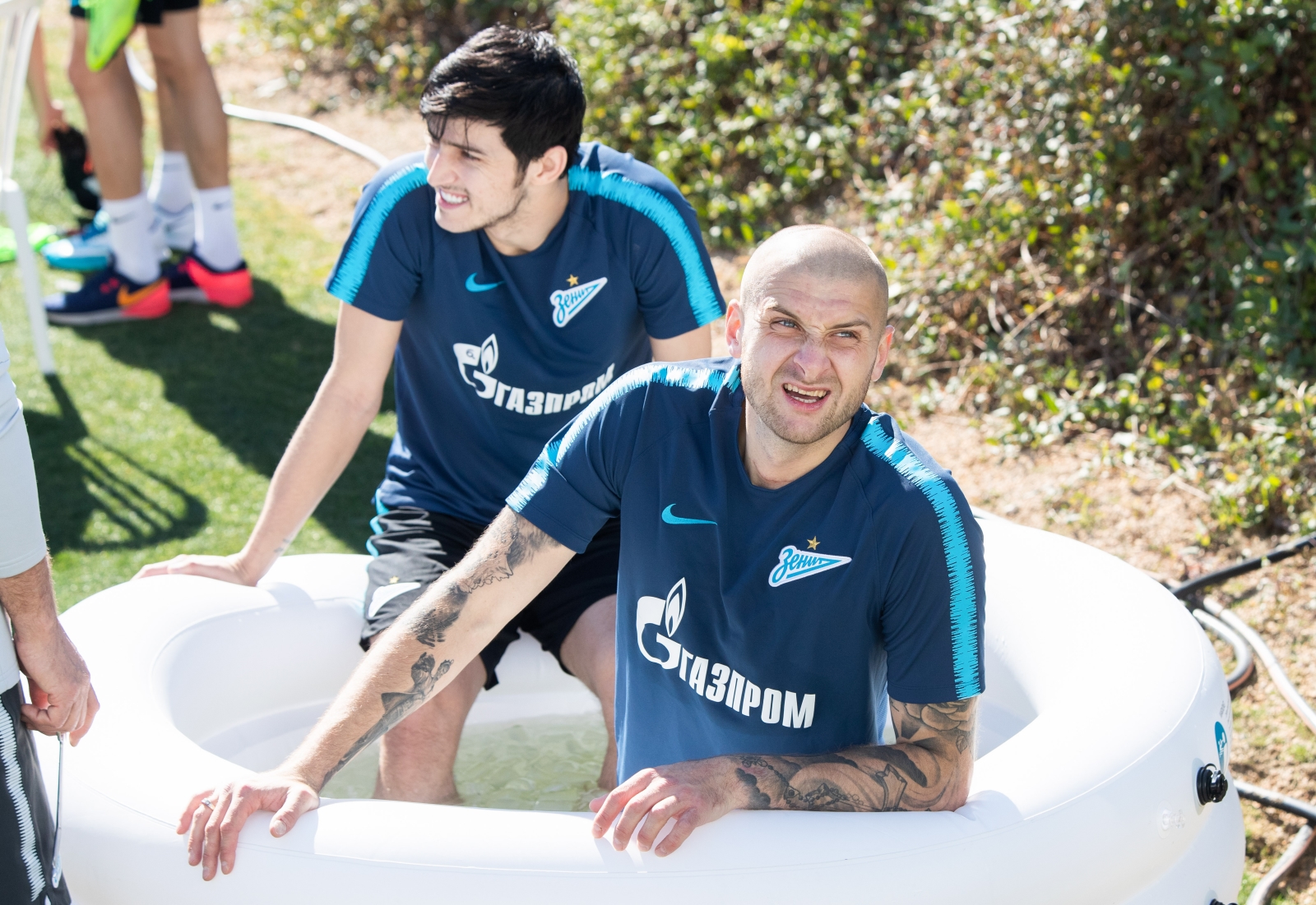 «Газпром»-тренировочные сборы в Испании: 9 февраля, утренняя тренировка