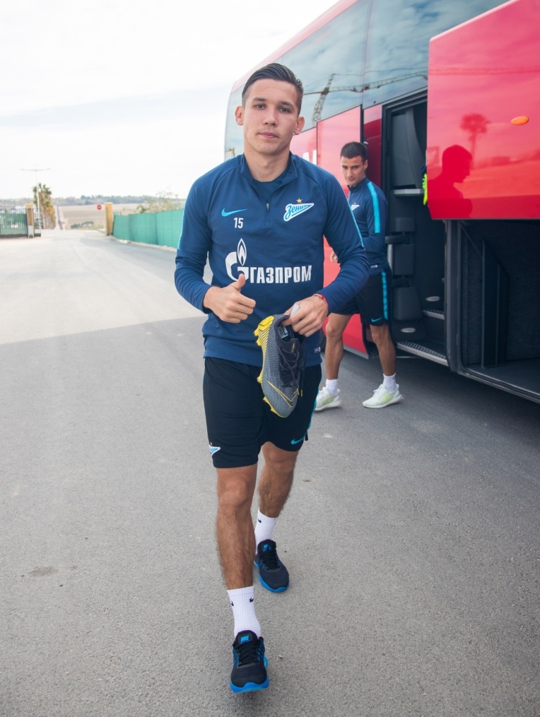 «Газпром»-тренировочные сборы в Испании: 10 февраля, утренняя тренировка