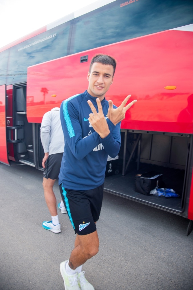 «Газпром»-тренировочные сборы в Испании: 10 февраля, утренняя тренировка