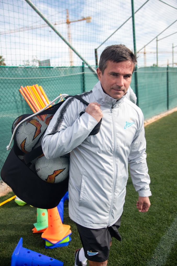 «Газпром»-тренировочные сборы в Испании: 10 февраля, утренняя тренировка