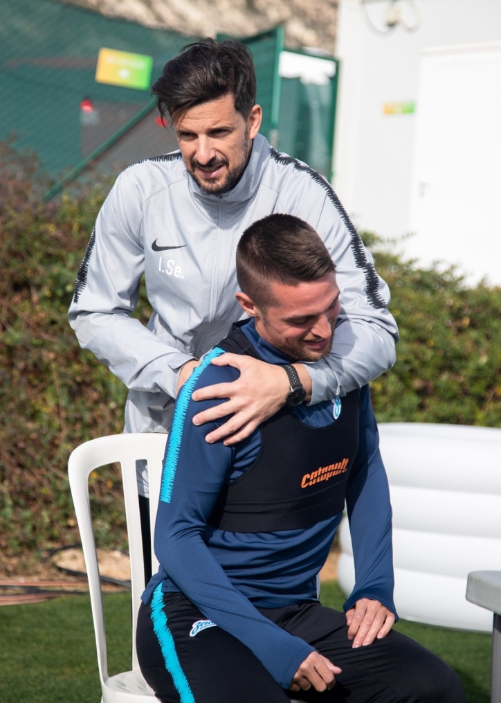 «Газпром»-тренировочные сборы в Испании: 10 февраля, утренняя тренировка