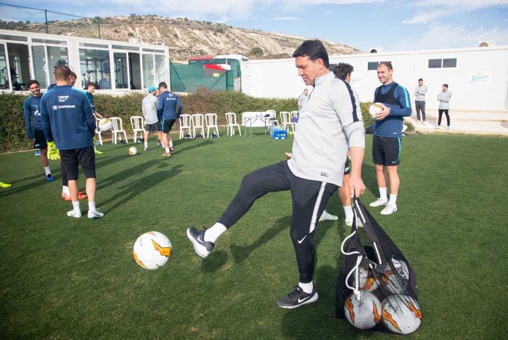 «Газпром»-тренировочные сборы в Испании: 10 февраля, утренняя тренировка