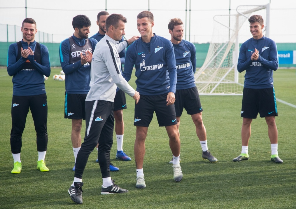 «Газпром»-тренировочные сборы в Испании: 10 февраля, утренняя тренировка