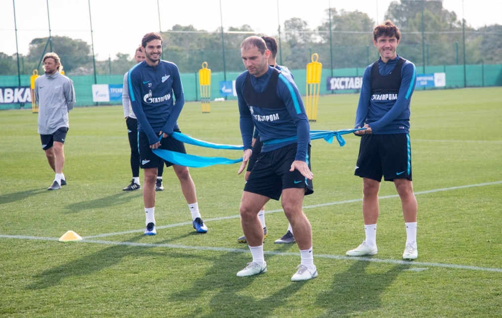 «Газпром»-тренировочные сборы в Испании: 10 февраля, утренняя тренировка