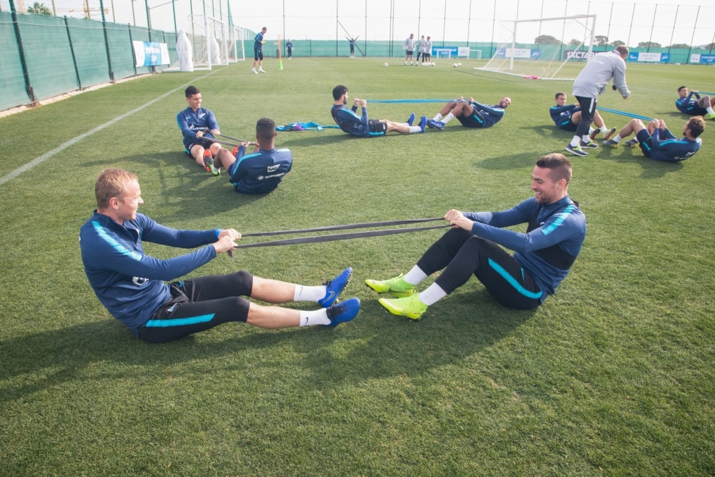 «Газпром»-тренировочные сборы в Испании: 10 февраля, утренняя тренировка