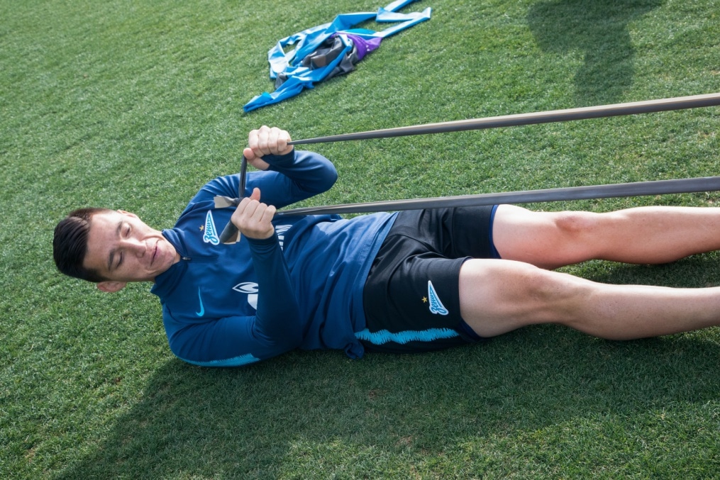 «Газпром»-тренировочные сборы в Испании: 10 февраля, утренняя тренировка