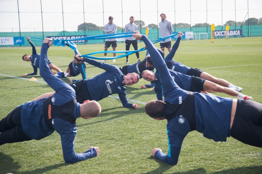 «Газпром»-тренировочные сборы в Испании: 10 февраля, утренняя тренировка