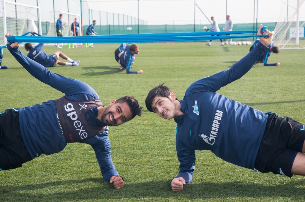 «Газпром»-тренировочные сборы в Испании: 10 февраля, утренняя тренировка