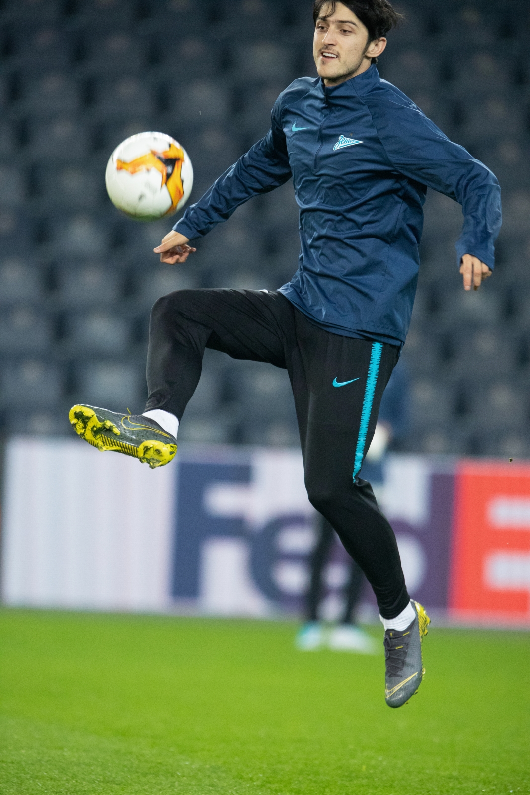 Открытая тренировка «Зенита» перед матчем с «Фенербахче»