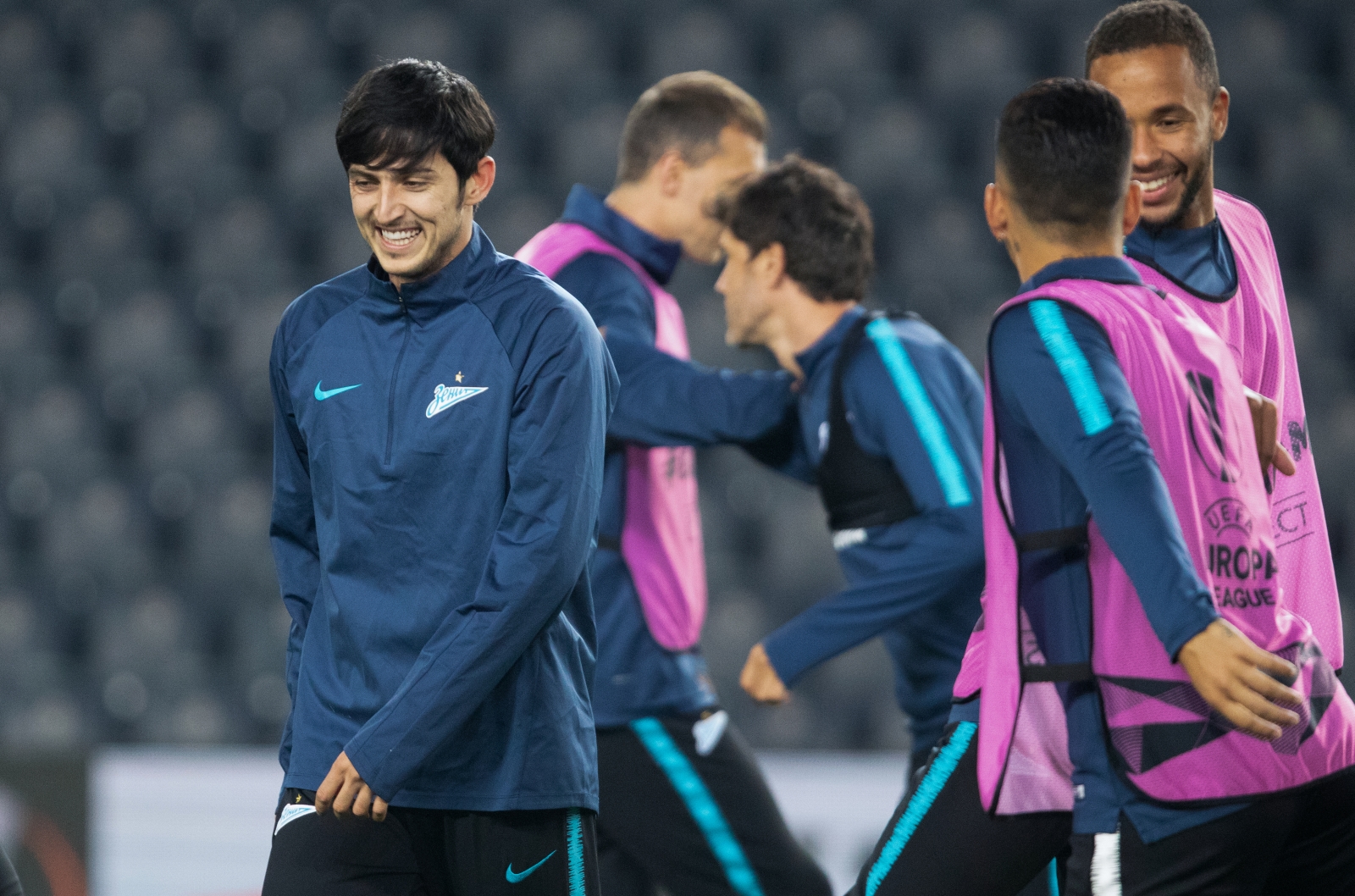 Открытая тренировка «Зенита» перед матчем с «Фенербахче»