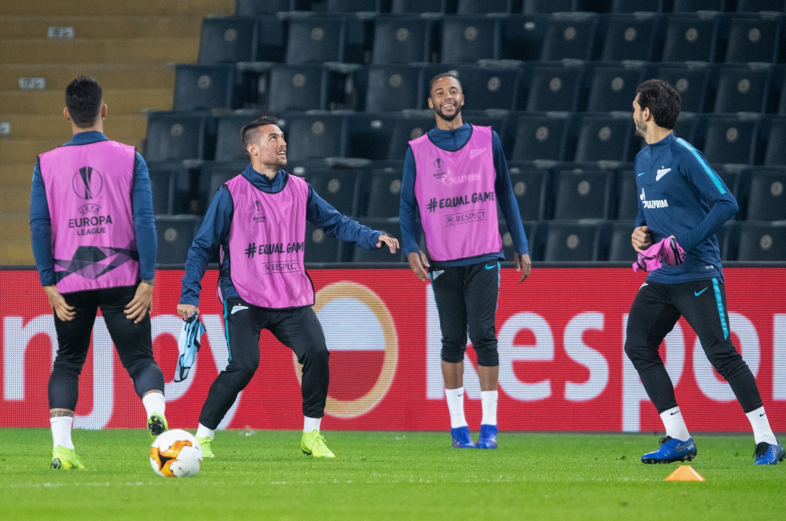 Открытая тренировка «Зенита» перед матчем с «Фенербахче»