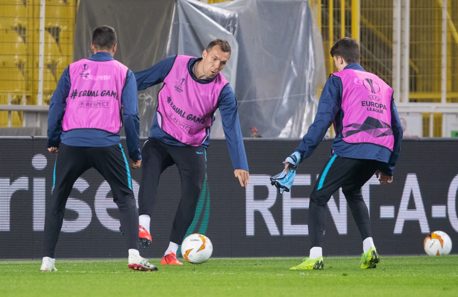 Открытая тренировка «Зенита» перед матчем с «Фенербахче»