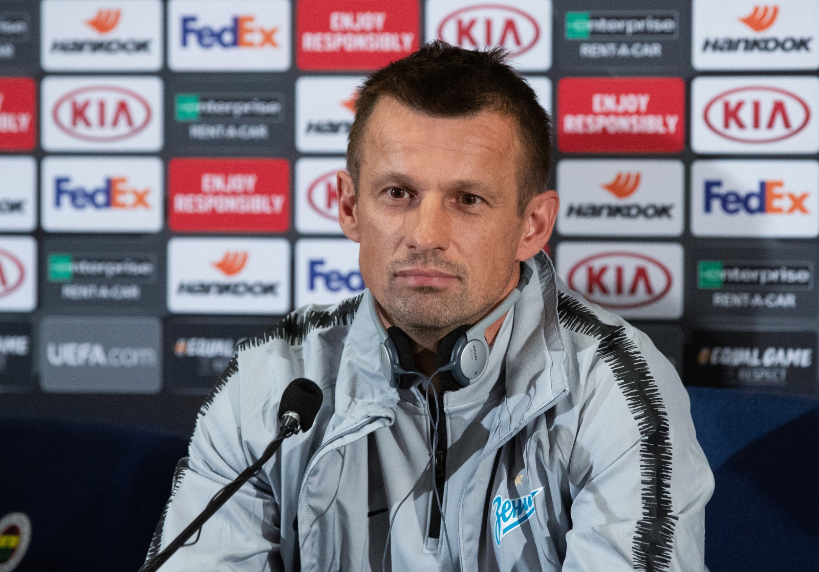 Открытая тренировка «Зенита» перед матчем с «Фенербахче»