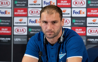 Открытая тренировка «Зенита» перед матчем с «Фенербахче»