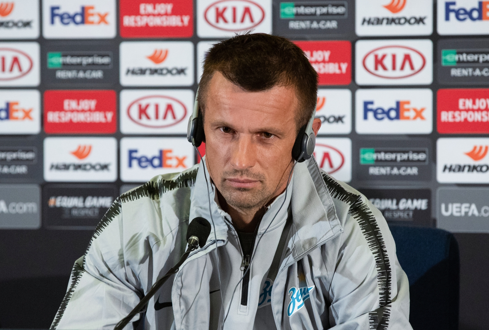 Открытая тренировка «Зенита» перед матчем с «Фенербахче»