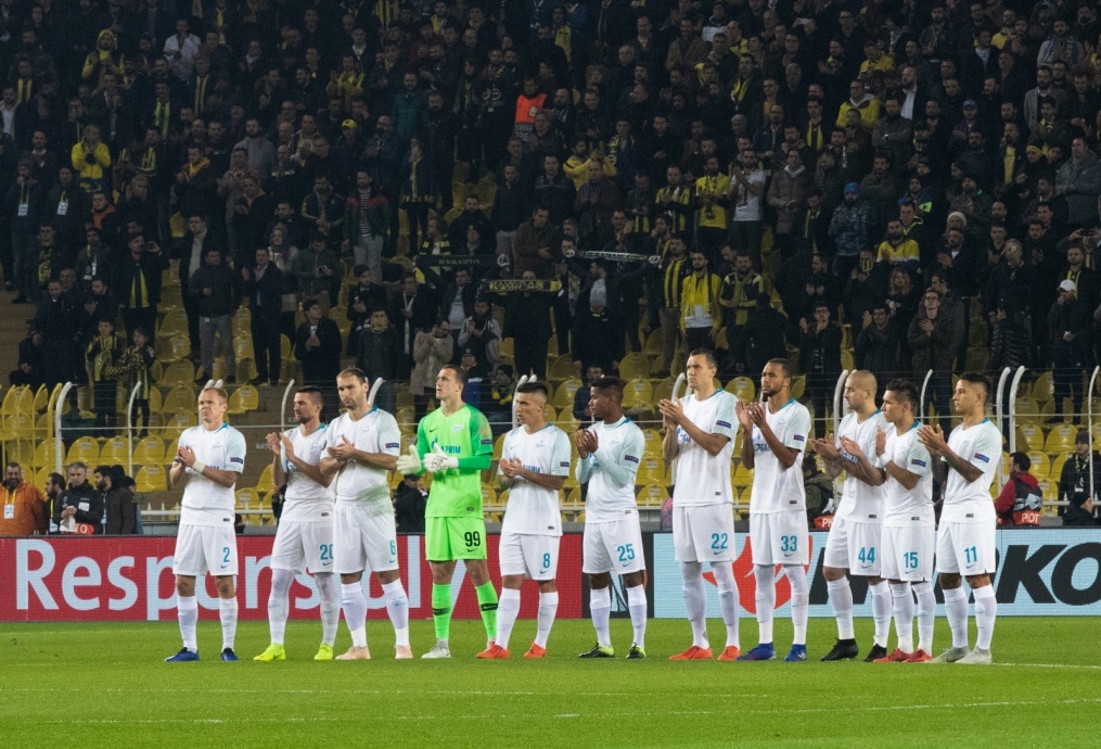 Лига Европы УЕФА 2018/19, 1/16 финала, «Фенербахче» — «Зенит»