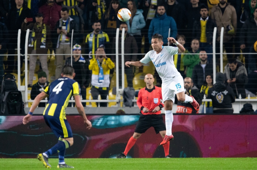 Лига Европы УЕФА 2018/19, 1/16 финала, «Фенербахче» — «Зенит»