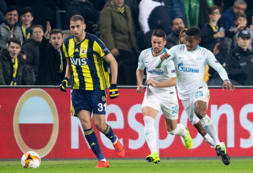 Лига Европы УЕФА 2018/19, 1/16 финала, «Фенербахче» — «Зенит»