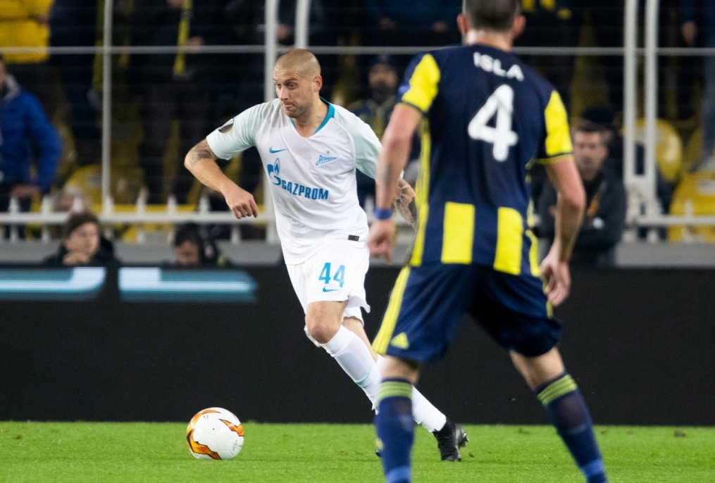 Лига Европы УЕФА 2018/19, 1/16 финала, «Фенербахче» — «Зенит»