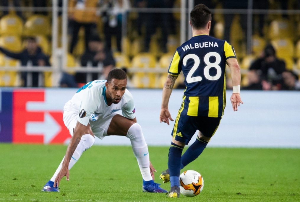 Лига Европы УЕФА 2018/19, 1/16 финала, «Фенербахче» — «Зенит»