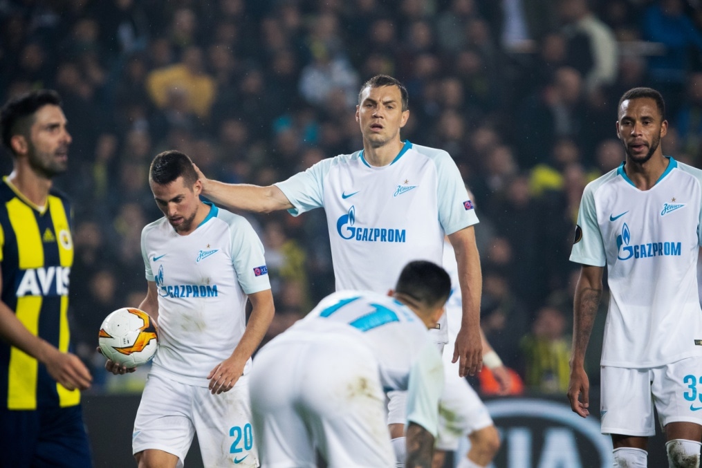 Лига Европы УЕФА 2018/19, 1/16 финала, «Фенербахче» — «Зенит»