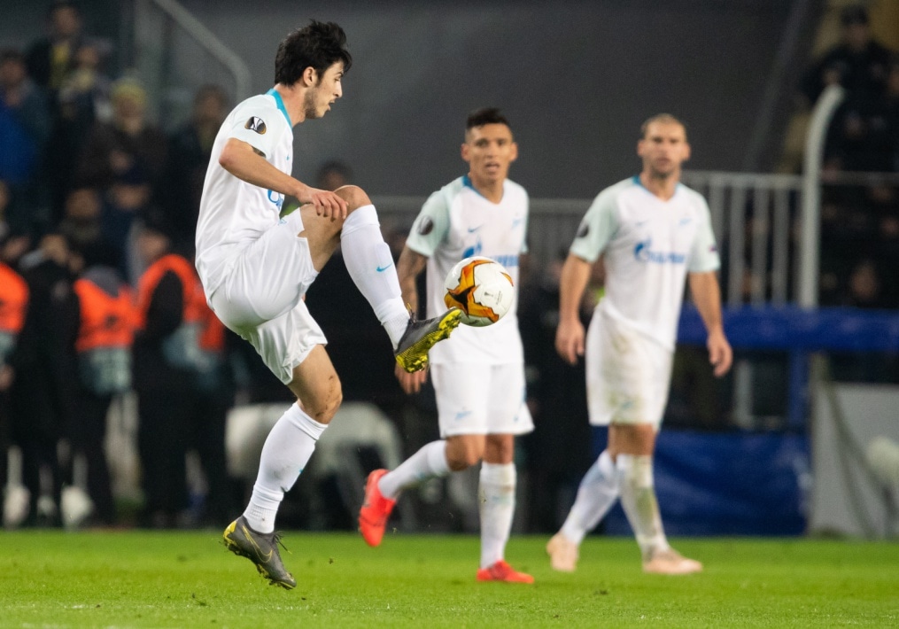 Лига Европы УЕФА 2018/19, 1/16 финала, «Фенербахче» — «Зенит»