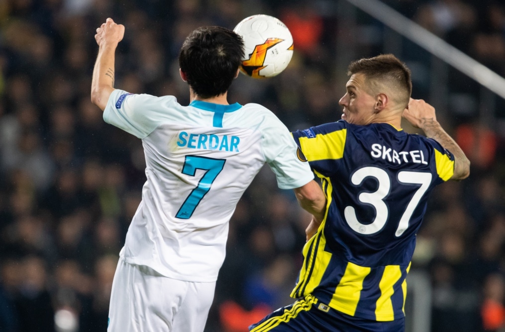 Лига Европы УЕФА 2018/19, 1/16 финала, «Фенербахче» — «Зенит»