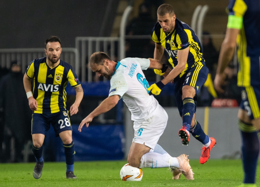 Лига Европы УЕФА 2018/19, 1/16 финала, «Фенербахче» — «Зенит»