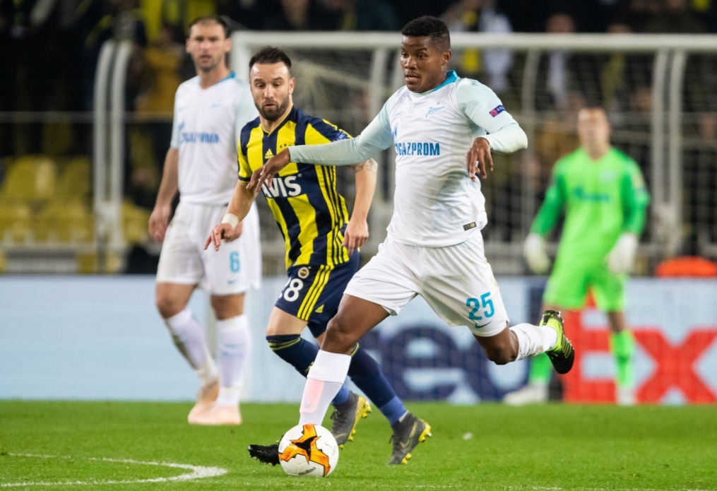 Лига Европы УЕФА 2018/19, 1/16 финала, «Фенербахче» — «Зенит»