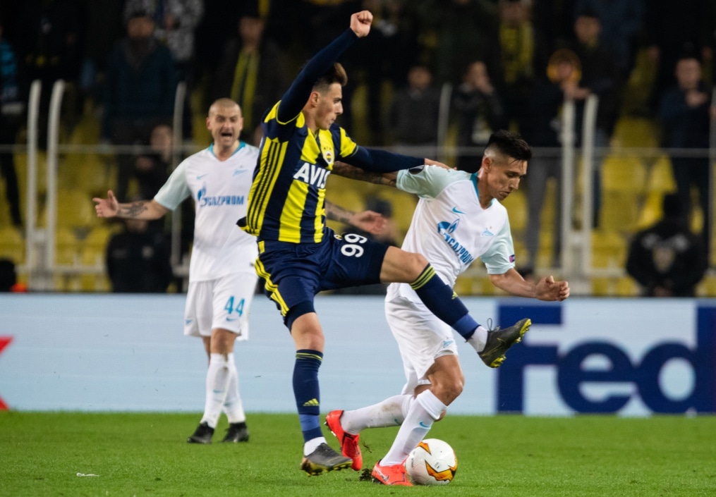 Лига Европы УЕФА 2018/19, 1/16 финала, «Фенербахче» — «Зенит»