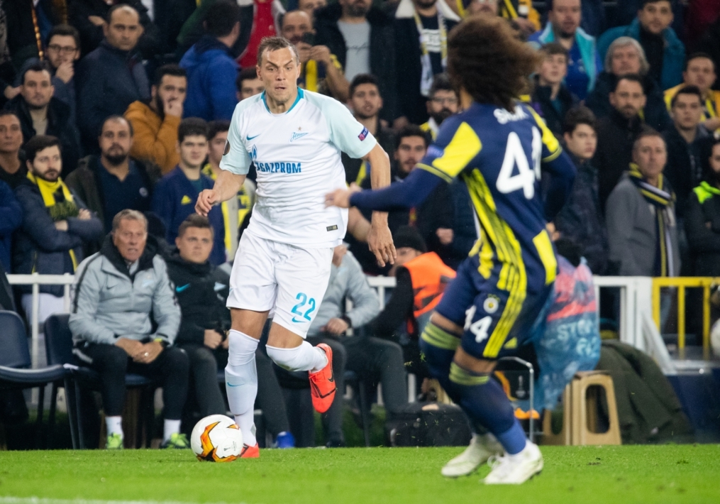 Лига Европы УЕФА 2018/19, 1/16 финала, «Фенербахче» — «Зенит»