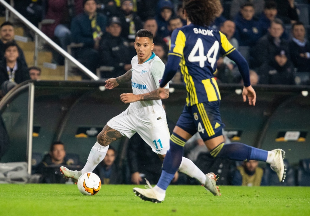 Лига Европы УЕФА 2018/19, 1/16 финала, «Фенербахче» — «Зенит»