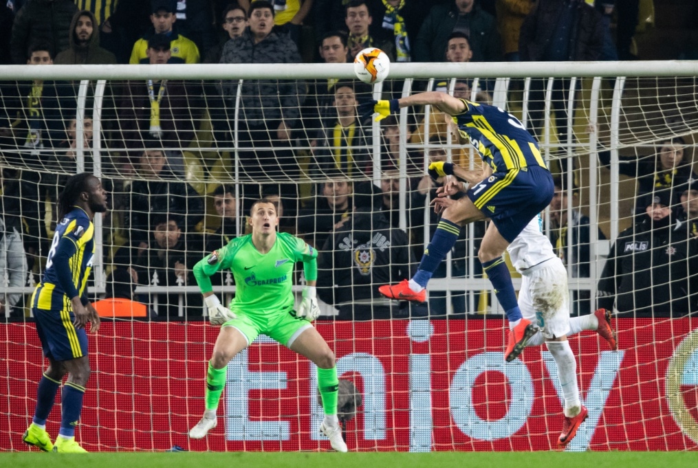 Лига Европы УЕФА 2018/19, 1/16 финала, «Фенербахче» — «Зенит»