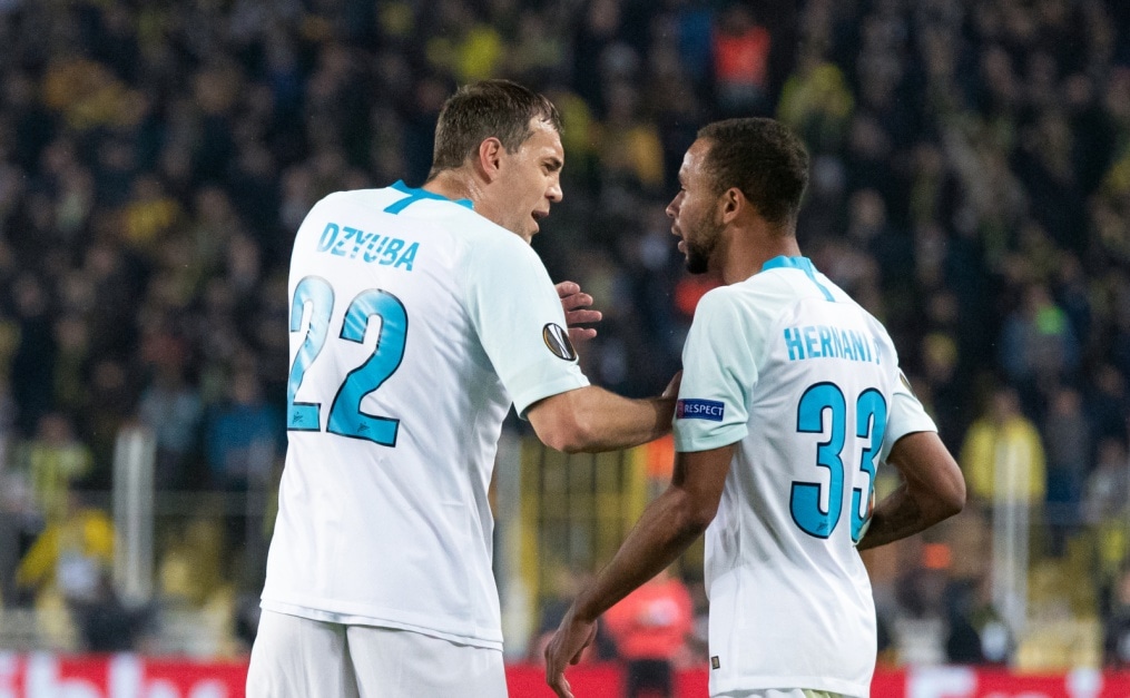 Лига Европы УЕФА 2018/19, 1/16 финала, «Фенербахче» — «Зенит»