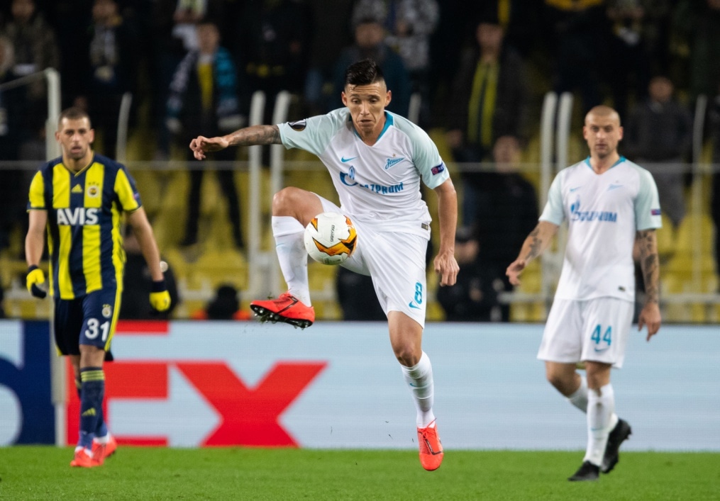 Лига Европы УЕФА 2018/19, 1/16 финала, «Фенербахче» — «Зенит»