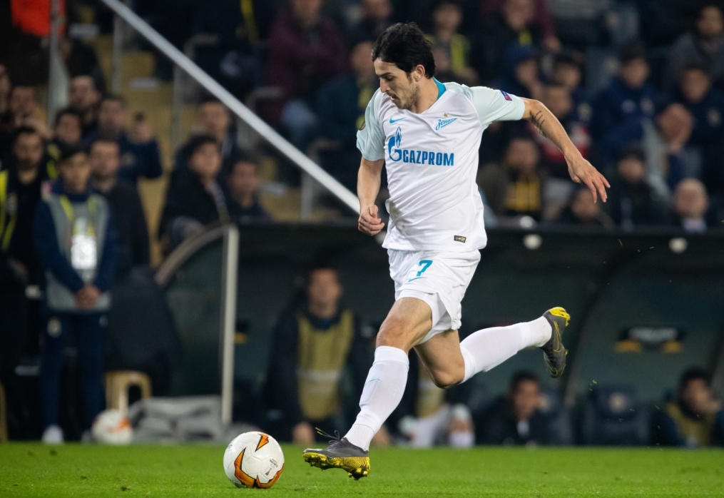 Лига Европы УЕФА 2018/19, 1/16 финала, «Фенербахче» — «Зенит»