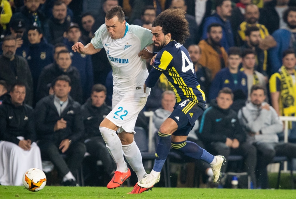 Лига Европы УЕФА 2018/19, 1/16 финала, «Фенербахче» — «Зенит»