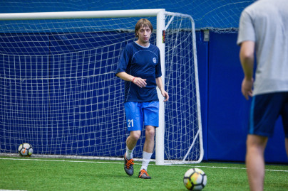 Показательная тренировка Андрея Аршавина и Владимира Быстрова в «Центре повышения квалификации тренеров»