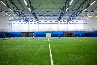 Показательная тренировка Андрея Аршавина и Владимира Быстрова в «Центре повышения квалификации тренеров»