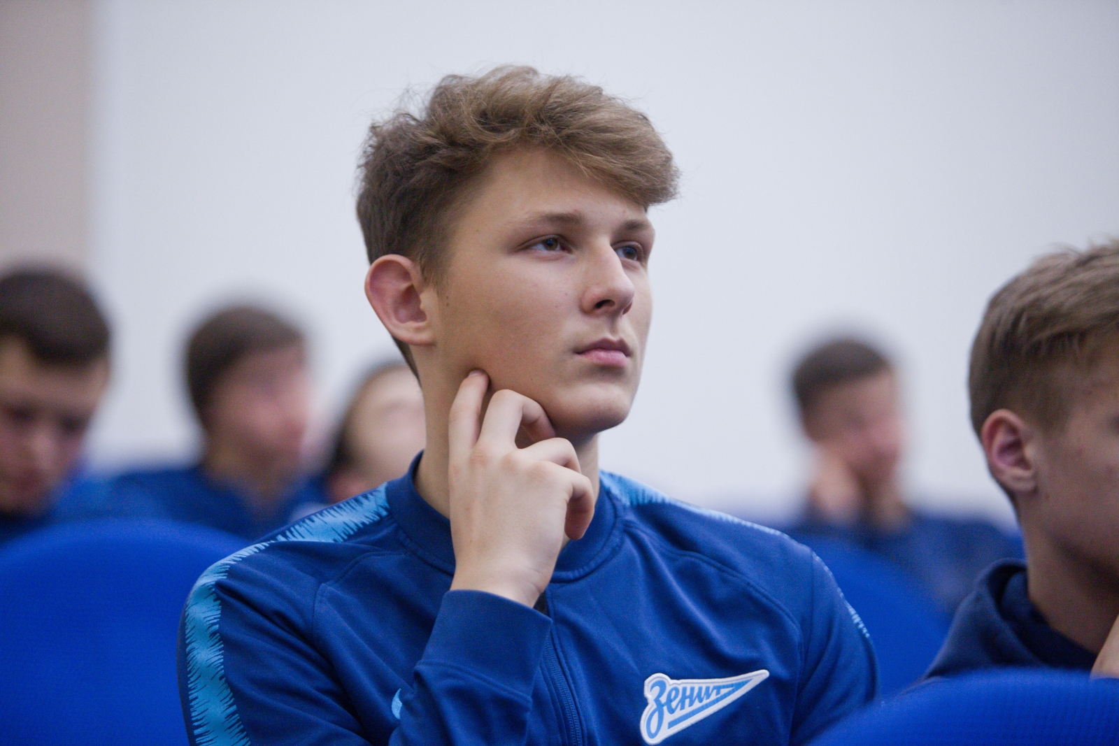 Лекция для воспитанников Академии от представителей Спортивной федерации шахмат Санкт-Петербурга