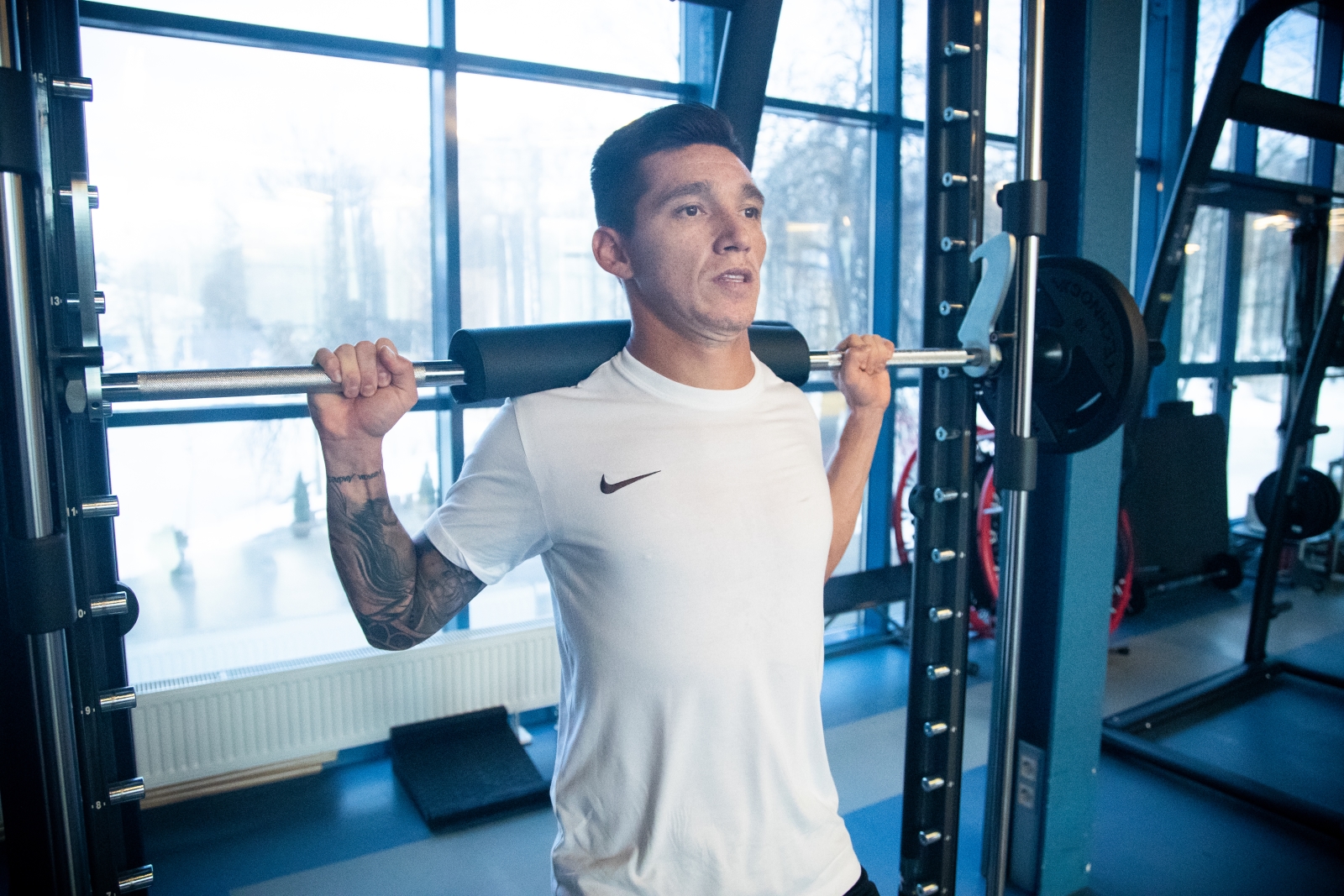 Тренировка основного состава ФК «Зенит»