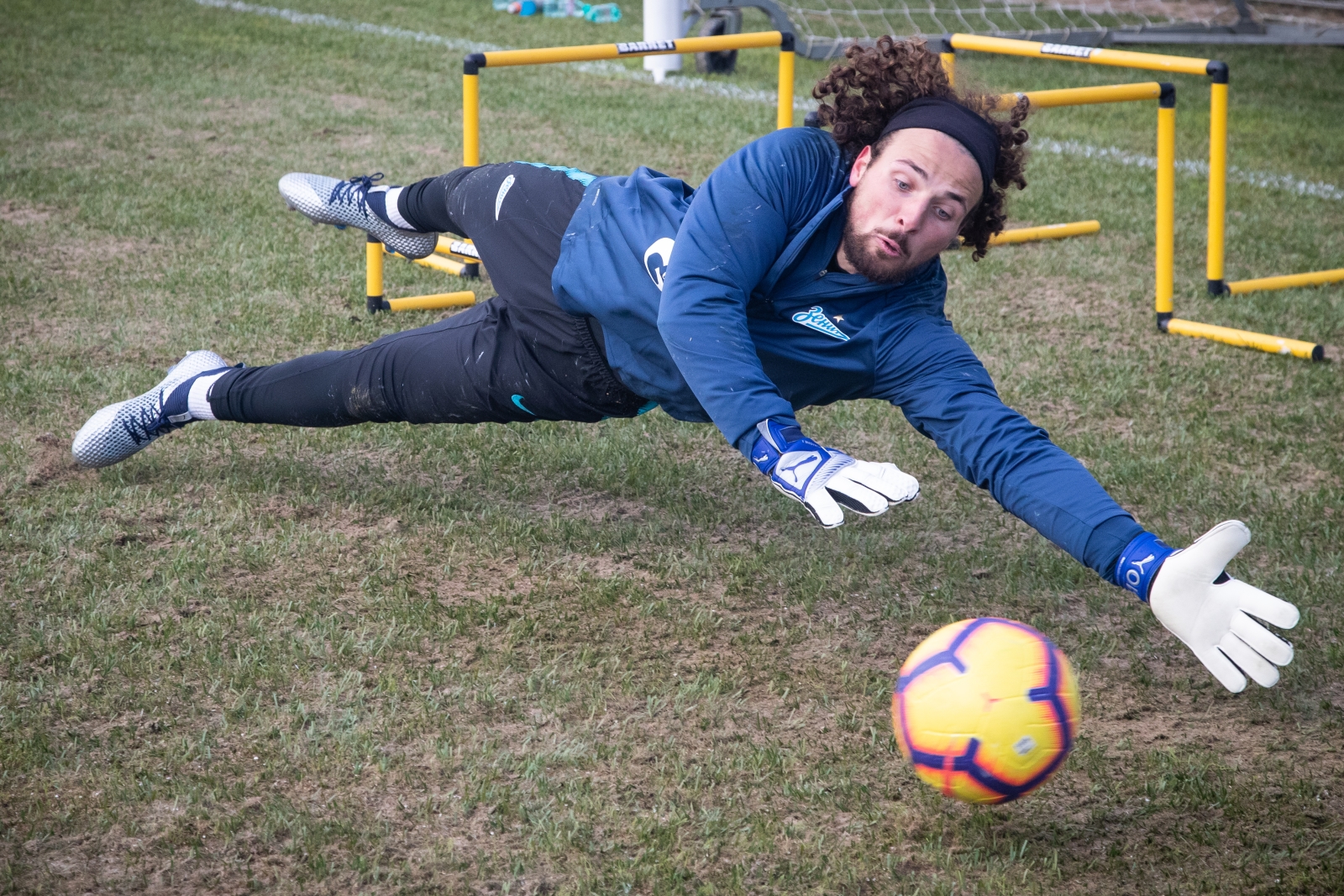 Тренировка основного состава ФК «Зенит»