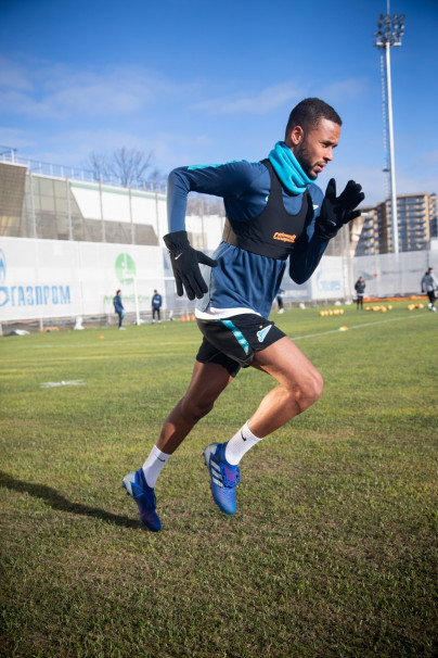 Тренировка основного состава ФК «Зенит»