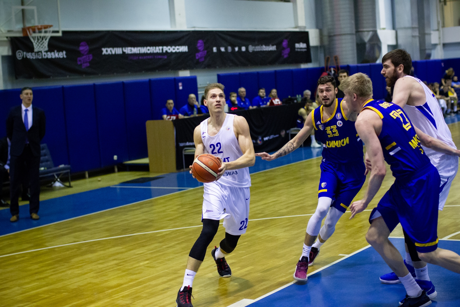 Чемпионат России по баскетболу 2018/2019. Суперлига 1. «Зенит-Фарм» — «Химки-Подмосковье»